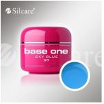 27 Sky Blue base one żel kolorowy gel kolor SILCARE 5 g